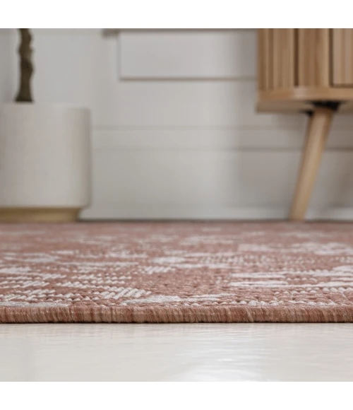 Jonathan Y TUSCAN SUN COLLECTION Pink TSN206B 4ft. X 6ft. Rect. Rug