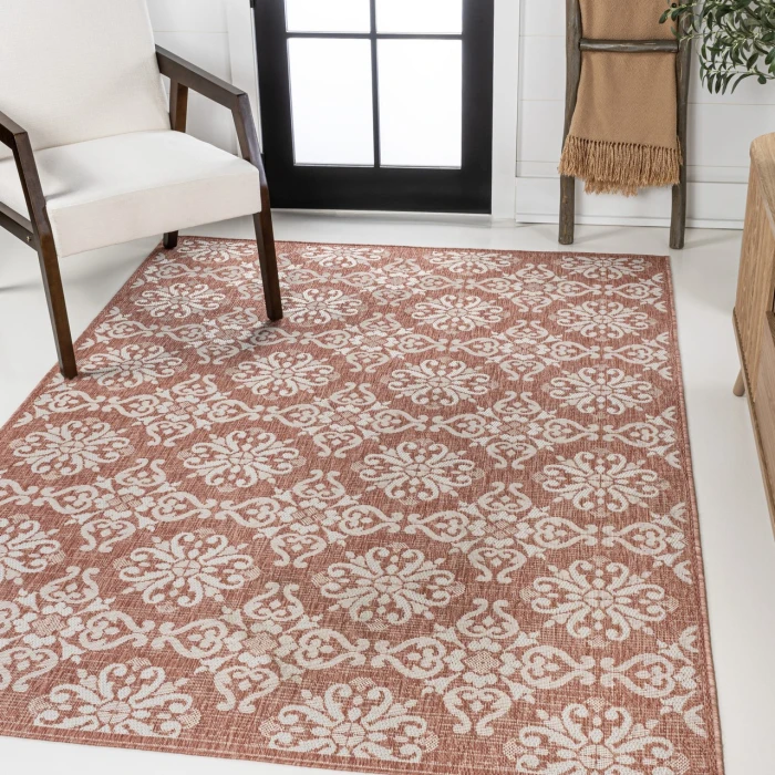 Jonathan Y TUSCAN SUN COLLECTION Pink TSN206B 2ft.-11in. X 4ft.-11in. Rect. Rug