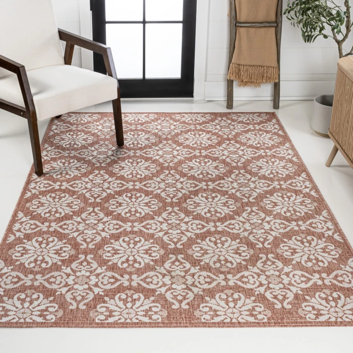 Jonathan Y TUSCAN SUN COLLECTION Pink TSN206B 2ft.-11in. X 4ft.-11in. Rect. Rug