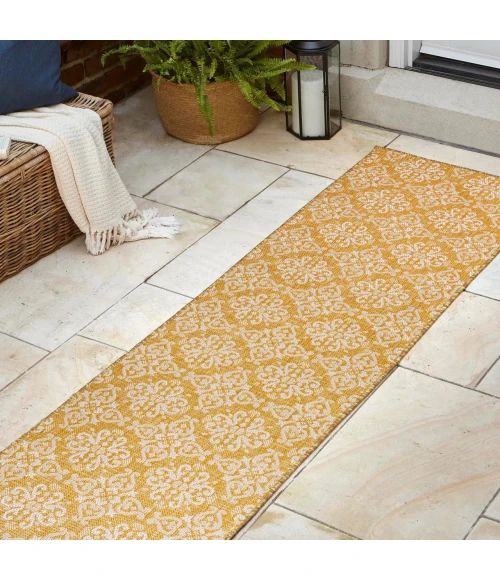 Jonathan Y TUSCAN SUN COLLECTION Yellow TSN206C 2ft. X 7ft.-10in. Rect. Rug