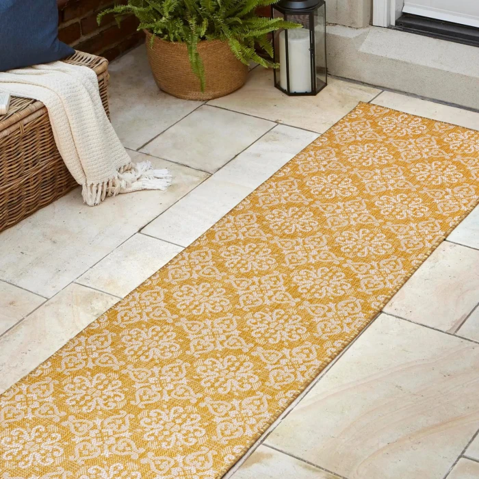Jonathan Y TUSCAN SUN COLLECTION Yellow TSN206C 2ft. X 7ft.-10in. Rect. Rug