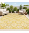 Jonathan Y TUSCAN SUN COLLECTION Yellow TSN206C 2ft.-11in. X 4ft.-11in. Rect. Rug