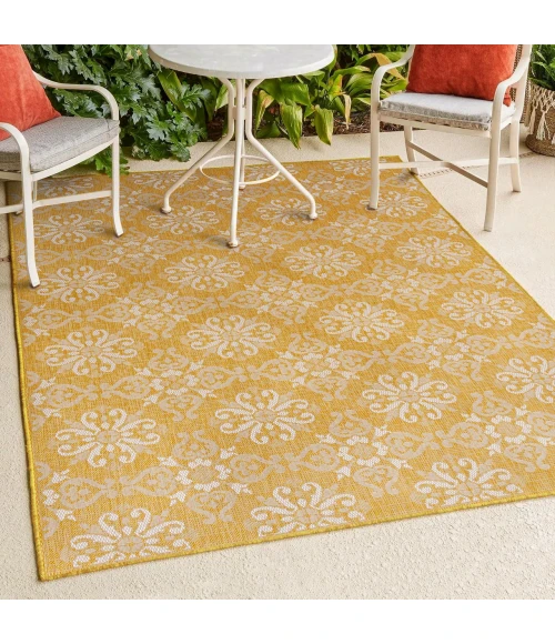 Jonathan Y TUSCAN SUN COLLECTION Yellow TSN206C 2ft.-11in. X 4ft.-11in. Rect. Rug