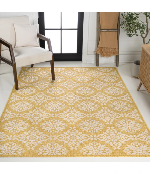 Jonathan Y TUSCAN SUN COLLECTION Yellow TSN206C 2ft.-11in. X 4ft.-11in. Rect. Rug