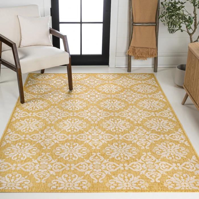 Jonathan Y TUSCAN SUN COLLECTION Yellow TSN206C 2ft.-11in. X 4ft.-11in. Rect. Rug