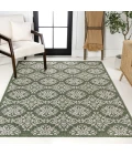 Jonathan Y TUSCAN SUN COLLECTION Green TSN206D 4ft. X 6ft. Rect. Rug