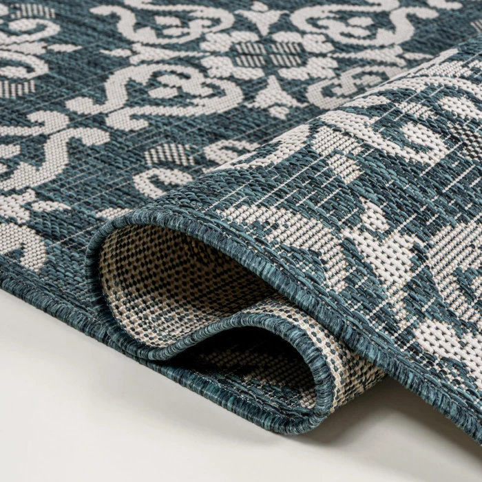 Jonathan Y TUSCAN SUN COLLECTION Blue TSN206E 2ft.-11in. X 4ft.-11in. Rect. Rug