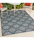 Jonathan Y TUSCAN SUN COLLECTION Blue TSN206E 5ft.3in. X 7ft.7in. Rect. Rug