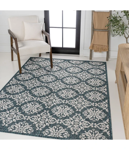 Jonathan Y TUSCAN SUN COLLECTION Blue TSN206E 5ft.3in. X 7ft.7in. Rect. Rug