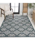 Jonathan Y TUSCAN SUN COLLECTION Blue TSN206E 5ft.3in. X 7ft.7in. Rect. Rug