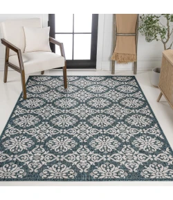 Jonathan Y TUSCAN SUN COLLECTION Blue TSN206E 2ft.-11in. X 4ft.-11in. Rect. Rug