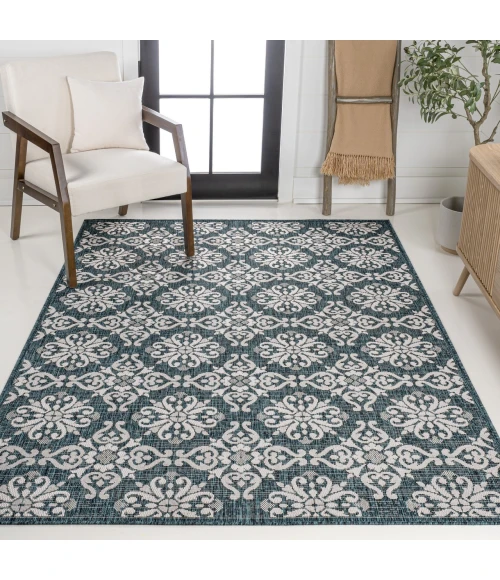 Jonathan Y TUSCAN SUN COLLECTION Blue TSN206E 5ft.3in. X 7ft.7in. Rect. Rug