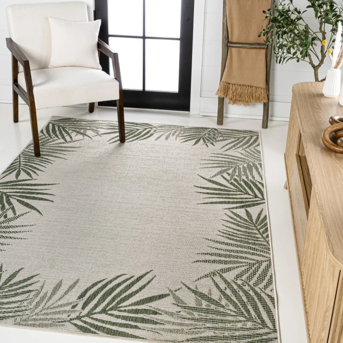 Jonathan Y TUSCAN SUN COLLECTION Green TSN207B 5ft.3in. X 7ft.7in. Rect. Rug