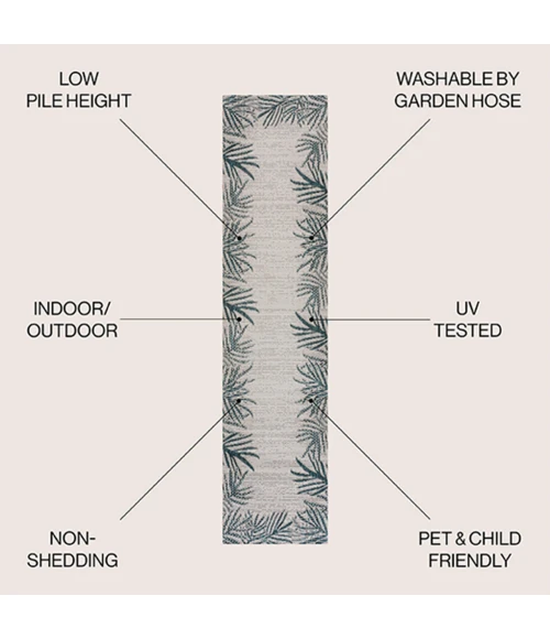 Jonathan Y TUSCAN SUN COLLECTION Beige TSN208A 2ft. X 7ft.-10in. Rect. Rug