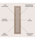 Jonathan Y TUSCAN SUN COLLECTION Beige TSN209A 2ft. X 7ft.-10in. Rect. Rug