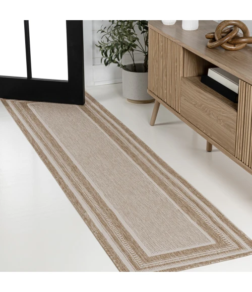 Jonathan Y TUSCAN SUN COLLECTION Beige TSN209A 2ft. X 7ft.-10in. Rect. Rug