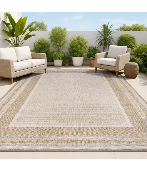 Jonathan Y TUSCAN SUN COLLECTION Beige TSN208A 2ft.-11in. X 4ft.-11in. Rect. Rug