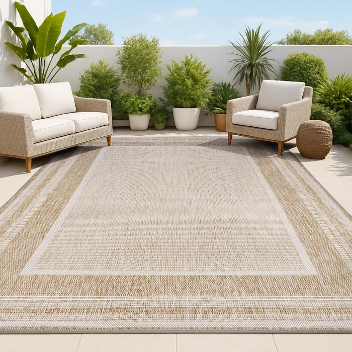 Jonathan Y TUSCAN SUN COLLECTION Beige TSN209A 7ft.-10in. X 10ft. Rect. Rug