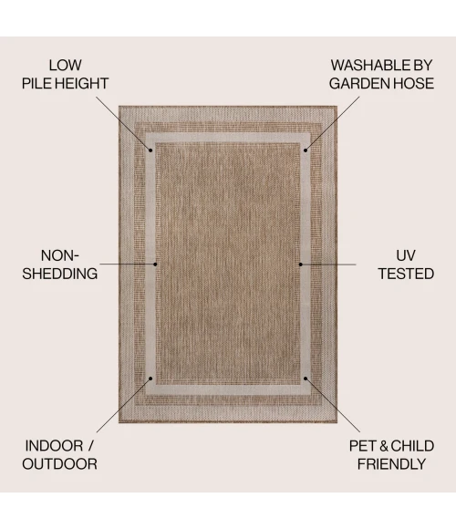 Jonathan Y TUSCAN SUN COLLECTION Beige TSN209A 2ft.-11in. X 4ft.-11in. Rect. Rug