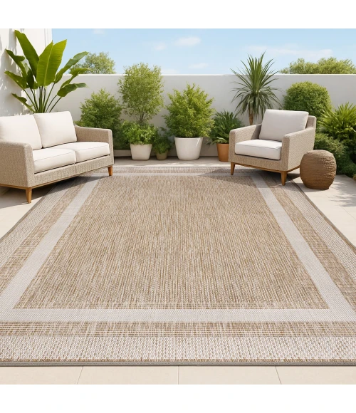 Jonathan Y TUSCAN SUN COLLECTION Beige TSN209A 2ft.-11in. X 4ft.-11in. Rect. Rug