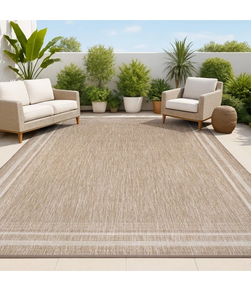 Jonathan Y TUSCAN SUN COLLECTION Beige TSN210A 2ft.-11in. X 4ft.-11in. Rect. Rug