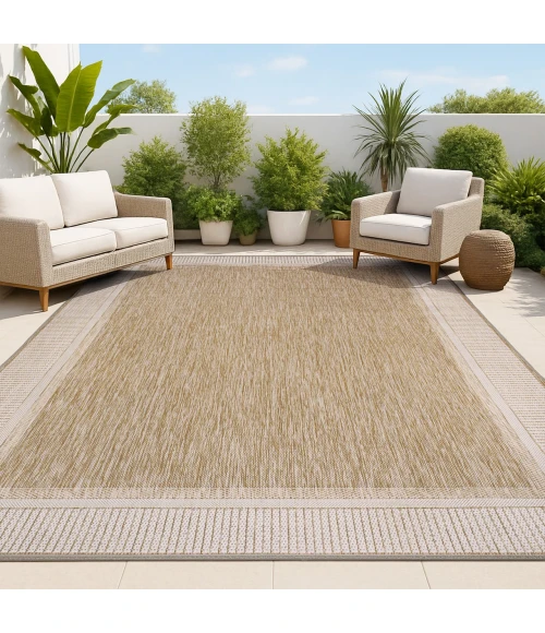 Jonathan Y TUSCAN SUN COLLECTION Beige TSN211A 2ft.-11in. X 4ft.-11in. Rect. Rug