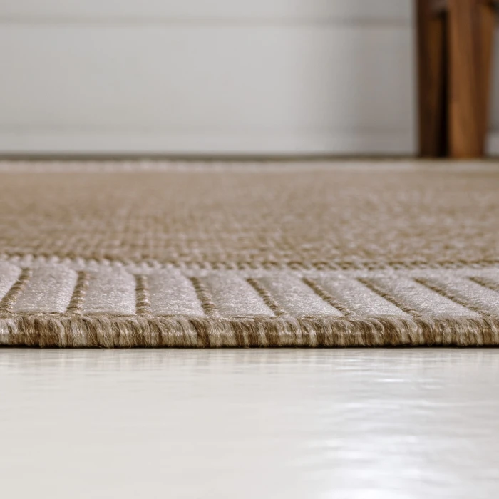 Jonathan Y TUSCAN SUN COLLECTION Cream TSN212A 2ft. X 7ft.-10in. Rect. Rug