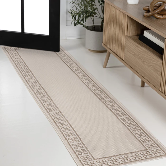 Jonathan Y TUSCAN SUN COLLECTION Black TSN213A 2ft. X 7ft.-10in. Rect. Rug