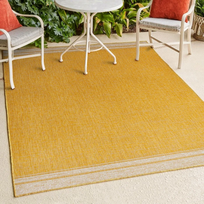 Jonathan Y TUSCAN SUN COLLECTION Yellow TSN213C 5ft.3in. X 7ft.7in. Rect. Rug