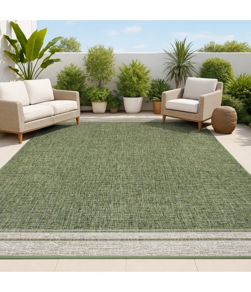 Jonathan Y TUSCAN SUN COLLECTION Green TSN213D 2ft.-11in. X 4ft.-11in. Rect. Rug