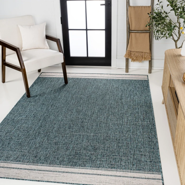 Jonathan Y TUSCAN SUN COLLECTION Blue TSN213E 4ft. X 6ft. Rect. Rug