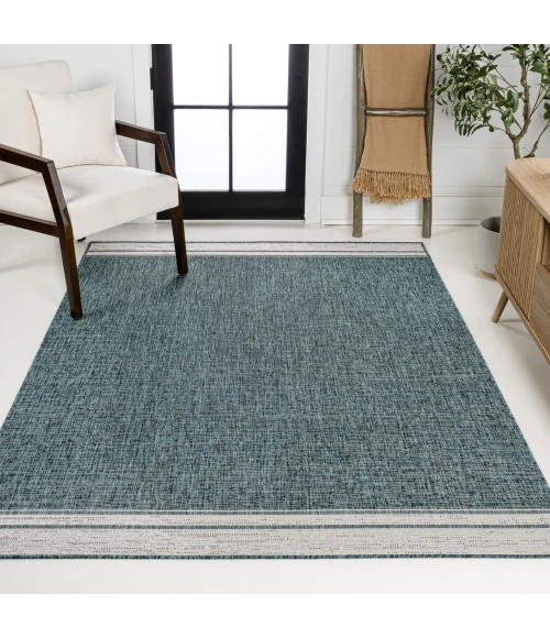 Jonathan Y TUSCAN SUN COLLECTION Blue BMF106A 7ft.-10in. X 10ft. Rect. Rug