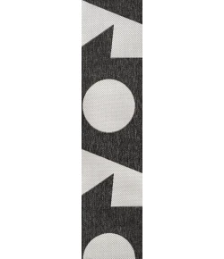 Jonathan Y TUSCAN SUN COLLECTION Black TSN302A 2ft. X 7ft.-10in. Rect. Rug