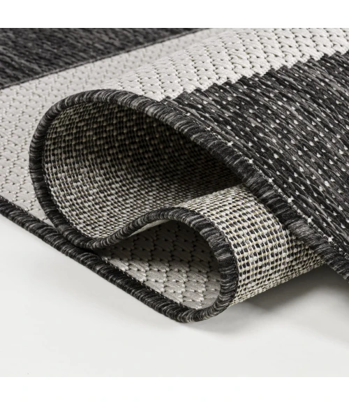 Jonathan Y TUSCAN SUN COLLECTION Black TSN302A 2ft.-11in. X 4ft.-11in. Rect. Rug