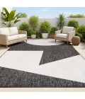 Jonathan Y TUSCAN SUN COLLECTION Black TSN302A 2ft.-11in. X 4ft.-11in. Rect. Rug