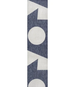 Jonathan Y TUSCAN SUN COLLECTION Blue TSN302B 2ft. X 7ft.-10in. Rect. Rug