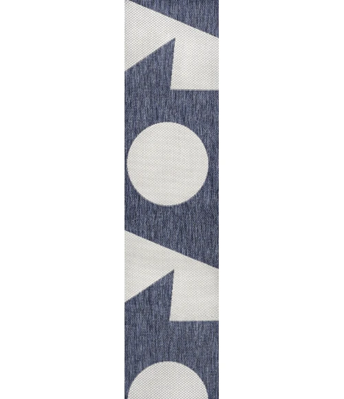 Jonathan Y TUSCAN SUN COLLECTION Blue TSN302B 2ft. X 7ft.-10in. Rect. Rug