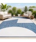 Jonathan Y TUSCAN SUN COLLECTION Blue TSN302B 2ft.-11in. X 4ft.-11in. Rect. Rug