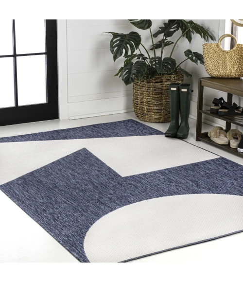 Jonathan Y TUSCAN SUN COLLECTION Blue TSN302B 2ft.-11in. X 4ft.-11in. Rect. Rug
