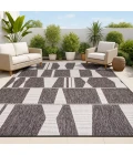 Jonathan Y TUSCAN SUN COLLECTION Black TSN303A 2ft.-11in. X 4ft.-11in. Rect. Rug