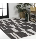 Jonathan Y TUSCAN SUN COLLECTION Black TSN303A 2ft.-11in. X 4ft.-11in. Rect. Rug