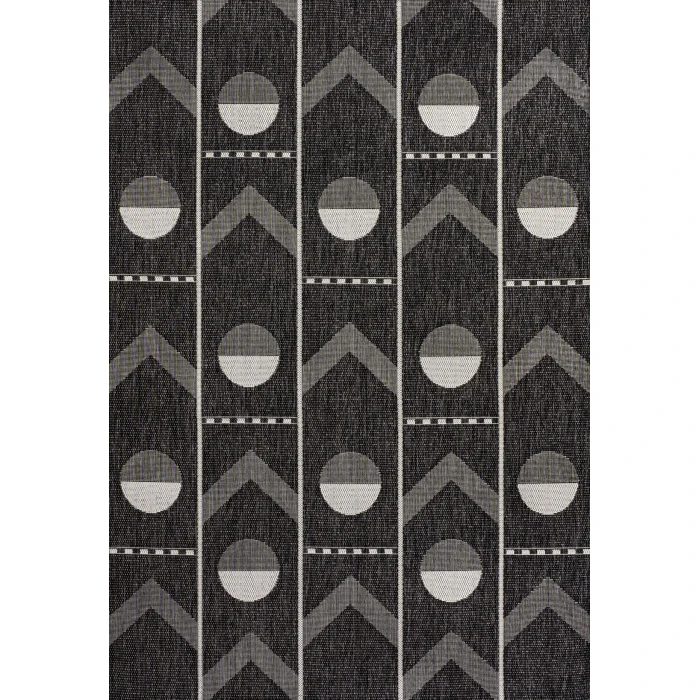 Jonathan Y TUSCAN SUN COLLECTION Black TSN304A 2ft.-11in. X 4ft.-11in. Rect. Rug