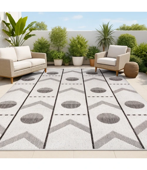 Jonathan Y TUSCAN SUN COLLECTION Cream TSN304B 2ft.-11in. X 4ft.-11in. Rect. Rug