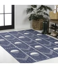 Jonathan Y TUSCAN SUN COLLECTION Blue TSN304C 4ft. X 6ft. Rect. Rug