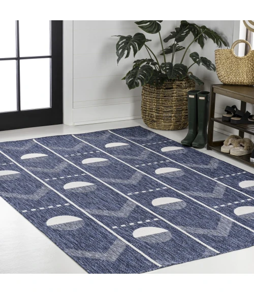 Jonathan Y TUSCAN SUN COLLECTION Blue TSN304C 4ft. X 6ft. Rect. Rug