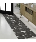 Jonathan Y TUSCAN SUN COLLECTION Black TSN305A 2ft. X 7ft.-10in. Rect. Rug