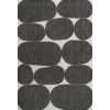 Jonathan Y TUSCAN SUN COLLECTION Black TSN305A 5ft.3in. X 7ft.7in. Rect. Rug