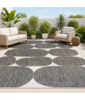 Jonathan Y TUSCAN SUN COLLECTION Black TSN305A 2ft.-11in. X 4ft.-11in. Rect. Rug