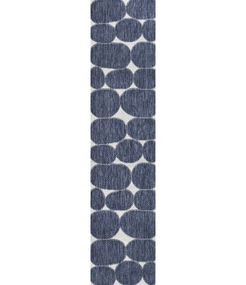 Jonathan Y TUSCAN SUN COLLECTION Blue TSN305B 2ft. X 7ft.-10in. Rect. Rug