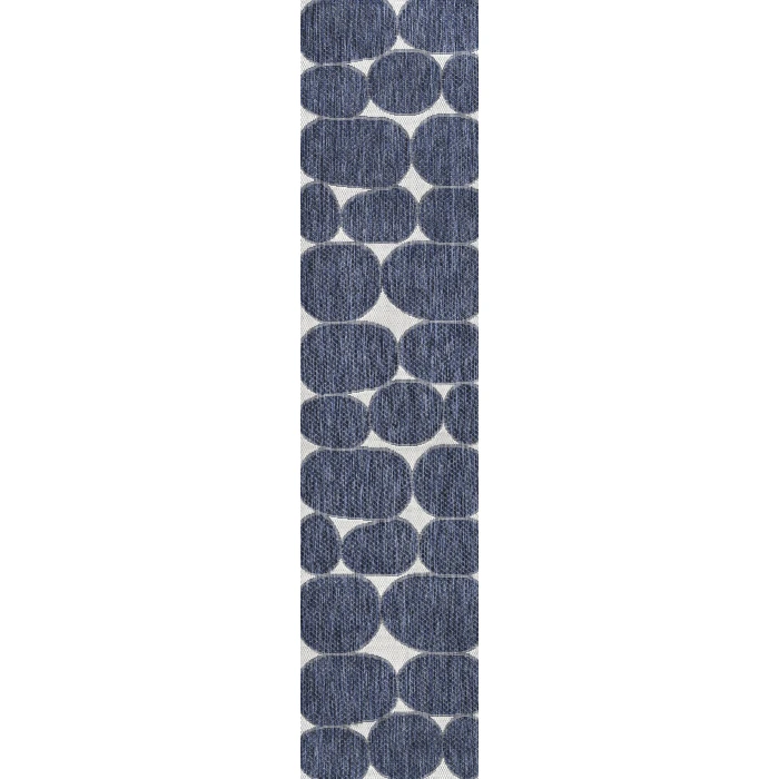 Jonathan Y TUSCAN SUN COLLECTION Blue TSN305B 2ft. X 7ft.-10in. Rect. Rug